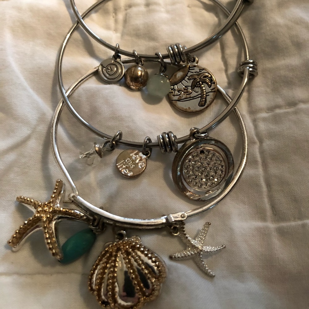 Bangle bracelets